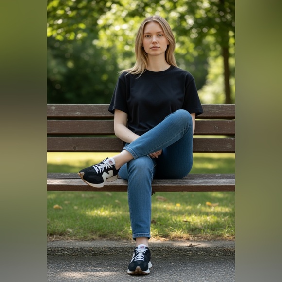 New Balance Shoes - New Balance 327 Women's Athletic Shoes in Black, White